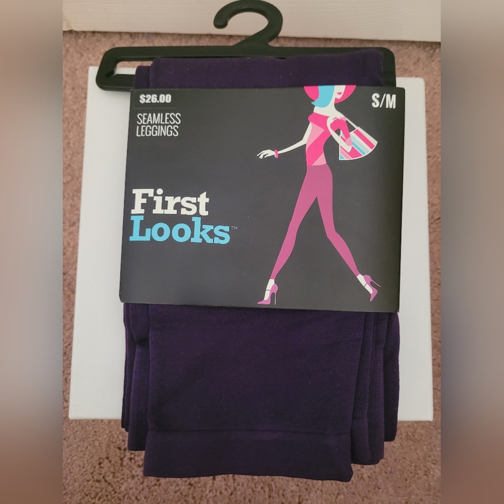 Seamless Leggings Purple S/M